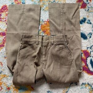 2 for $5 Kids Vintage 70s Sear’s Best Perma-Prest Boy’s Patterned Slacks Size 10